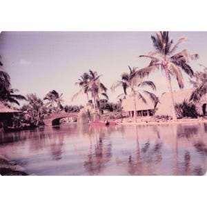 Vintage 1970s Polynesian Cultural Center Hawaii Canoe Pageant Photo Lot of 16 image 2