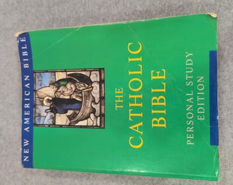 The Catholic Bible Personal Study Edition New American Bible Oxford Paperback