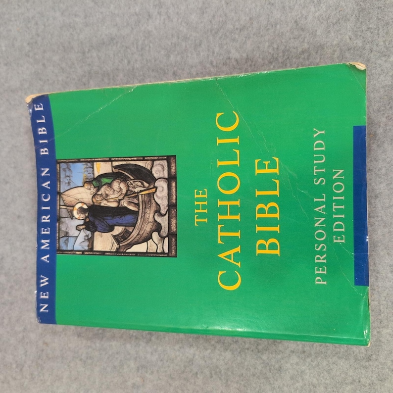 The Catholic Bible Personal Study Edition New American Bible Oxford Paperback image 1