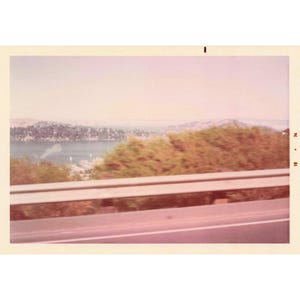 Vintage 1974 Golden Gate Bridge California Road Trip Photo Lot of 10 image 1