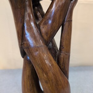 Marwal Industries Inc Kissing Couple Sculpture Vintage Mid Century Modern image 5