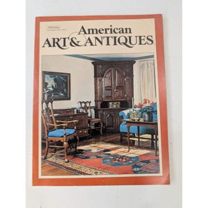 American Art & Antiques Magazine July August 1978 Premier Issue Collectible image 1