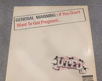 UTFO If You Don't Want To Get Pregnant 12" Vinyl Single 1990 1402-1-JD Hip Hop