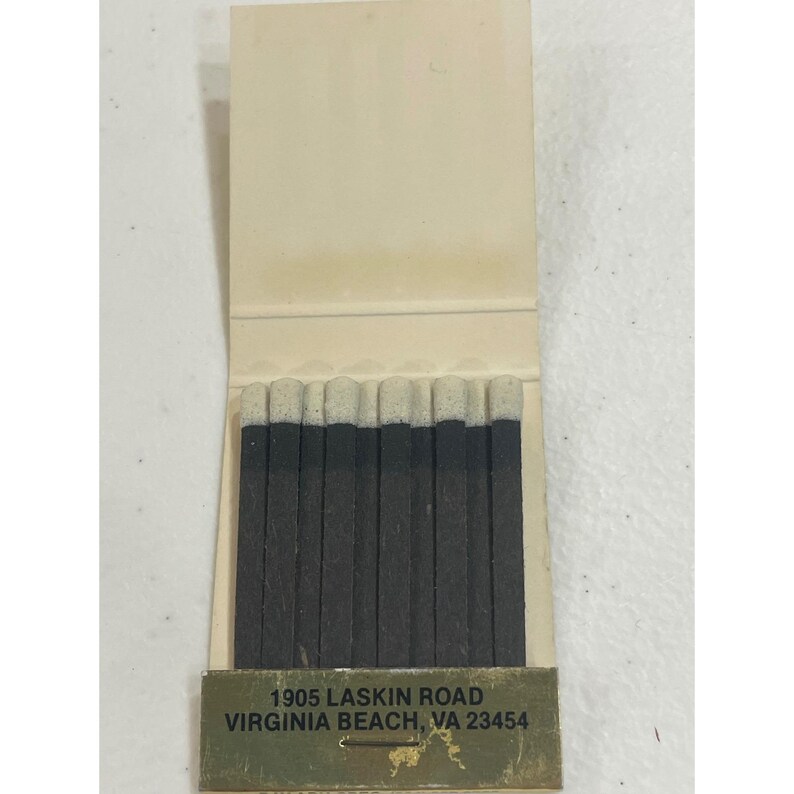 Vintage China Harbor Restaurant Virginia Beach VA Matchbook Asian Decor image 3
