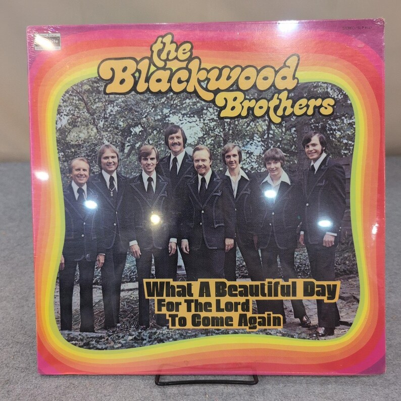 The Blackwood Brothers What A Beautiful Day For The Lord To Come Again Vinyl LP image 1