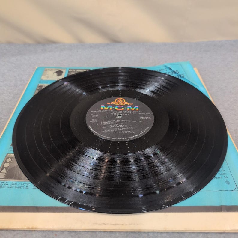 Doctor Zhivago Original Soundtrack Vinyl LP Maurice Jarre MGM SWAE-90620 Stereo image 6