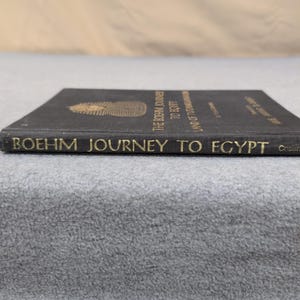 The Boehm Journey to Egypt Land of Tutankhamun Hardcover Book Frank J Cosentino image 2
