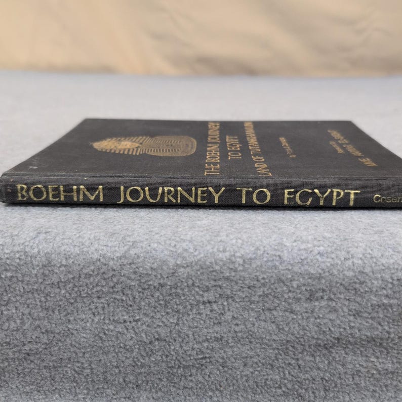 The Boehm Journey to Egypt Land of Tutankhamun Hardcover Book Frank J Cosentino image 2