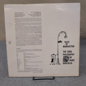 Babs Gonzales Tales of Manhattan Vinyl LP Jaro International JAM-5000 1959 Jazz image 2