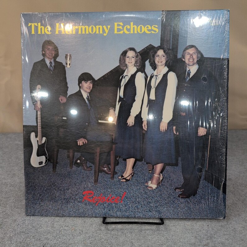 The Harmony Echoes Rejoice! Vinyl LP Prestige Records 80-123 Southern Gospel image 1