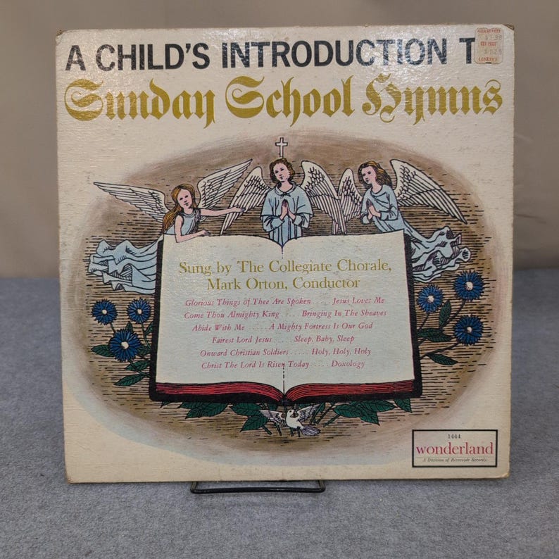 Eine Kindereinführung in die Sonntagsschullieder Vinyl LP RLP 1444 Bild 1