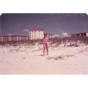 Vintage 1974 USAF Officer Home Interior Lot of 8 Photos 3.5x5 image 7
