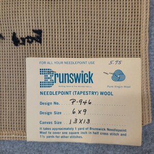 Brunswick Needlepoint 1917 Ford Coupe T Finished Wool Canvas P-946 Handmade image 6