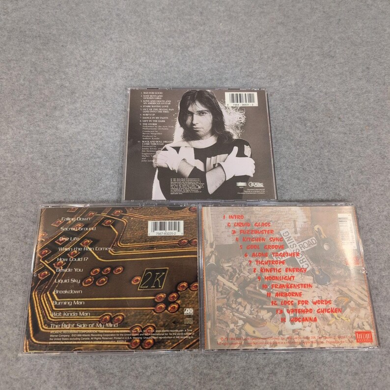 Prog Theatrical Rock CD Lot Jim Steinman Queensryche Q2K Dave Uhrich Fretnotized image 2