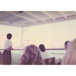 Vintage 1970s Pearl Harbor Hawaii Navy Ships Tour Boat Photo Lot of 8 image 8