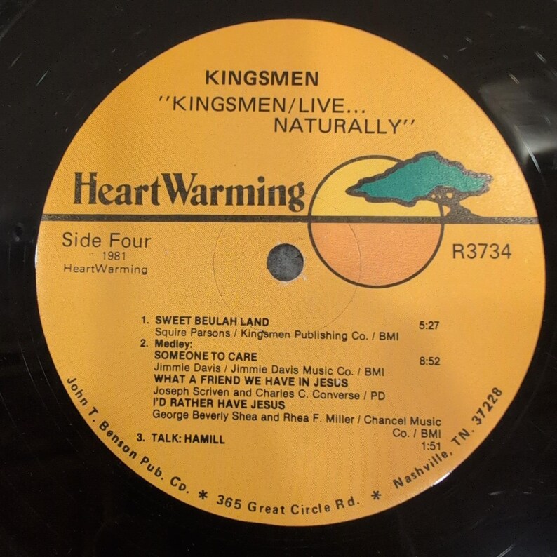 The Kingsmen Live Naturally 2-LP & Chart Breakers Schallplatte Lot Evangelium R3734 Bild 9
