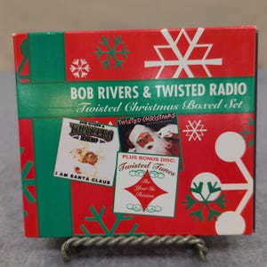 Bob Rivers & Twisted Radio Twisted Christmas 3 CD Boxed Set 1994 82714-2 image 1