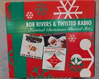 Bob Rivers & Twisted Radio Twisted Christmas 3 CD - Coffret 1994 82714-2