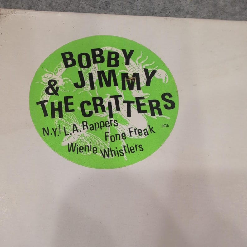 Bobby Jimmy & The Critters NY LA Rappers Vinyl Ruthless Records Dr Dre Eazy-E image 3