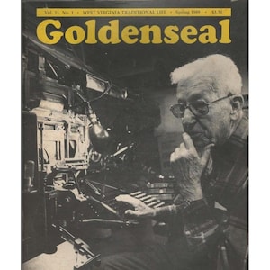 Goldenseal West Virginia Traditional Life Magazine Spring 1989 Barbour Democrat image 1