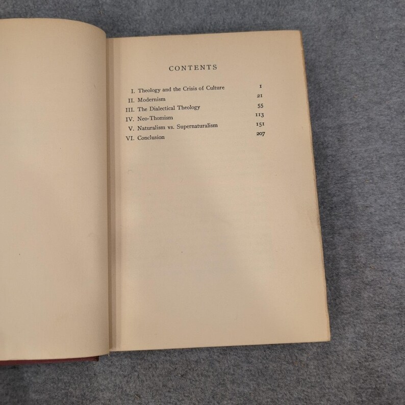 Present Theological Tendencies Edwin Ewart Aubrey 1936 Harper & Brothers HC image 3