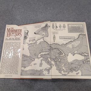 I cacciatori di mammut, Jean M Auel Prima edizione della Corona, prima stampa Copertina rigida 985 immagine 3