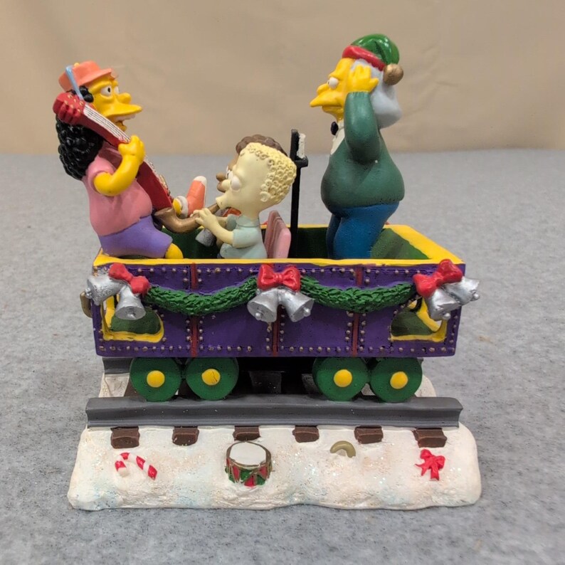 The Simpsons A Jammin Christmas Express Collection Otto Skinner Sculpture 0399 image 3