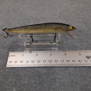 Vtg Rapala Original Finnish Wobbler CD 11S Saltwater Fishing Lure Gold Silver image 4