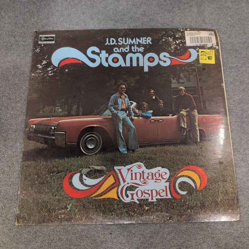 J.D. Sumner and the Stamps Vintage Gospel Vinyl LP Skylite SLP 6144 1974 Gospel image 1