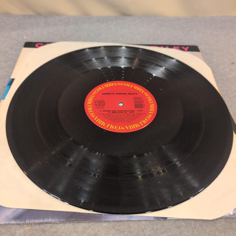 Cheryl Pepsii Riley Me Myself and I 12" Vinyl Single 1988 Columbia 44 08176 VG image 5