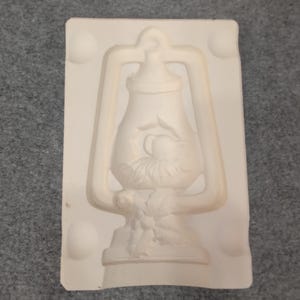 Alberta's Molds Inc 1978 Lantern Christmas Holly Ceramic Slip Casting Mold A121 image 1