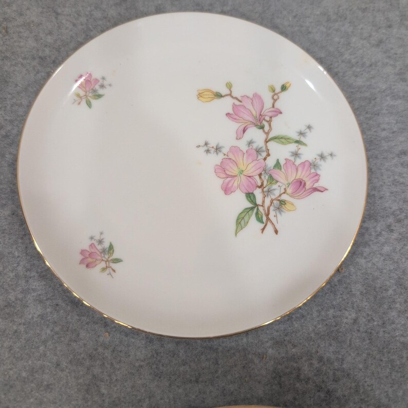 Eschenbach Bavaria Baronet China Floral Plates and Bowls Set of 4 P1 192 image 3