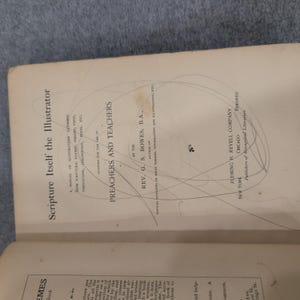 Scripture Itself the Illustrator Rev G S Bowes Fleming H Revell Antique Book image 4