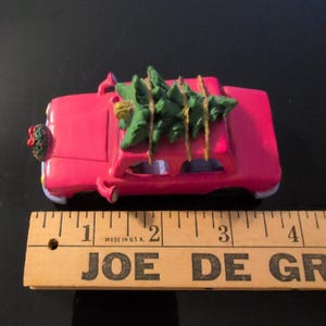 Hawthorne Village Simpsons Bringing Home the Tree Pink Car Figurine 78440 image 5