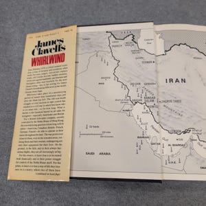 James Clavell, Whirlwind First Edition, First Printing 1986 Hardcover Morrow image 5