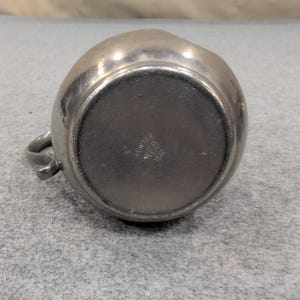 Vintage Pewter Pitcher Creamer Small Jug WEB 1137 image 4