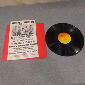 The Primitive Quartet The Only Fire Dawn Records D-3060 Gospel Vinyl LP Record image 3