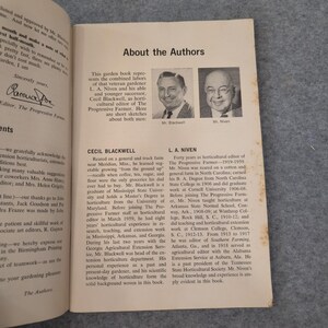 Vintage 1961 The Progressive Farmers Garden Book For The South *Scarce* image 3