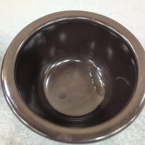 Franciscan Brown Glazed Ceramic Sugar Bowl with Lid Vintage Stoneware image 5