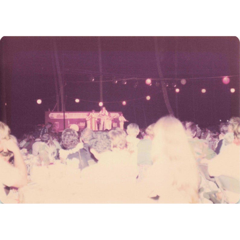 Vintage 1970s Hawaii Pacific USAF Luau Dinner Show Night Photos Lot of 31 image 15