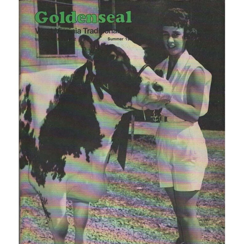 Goldenseal Magazine Virginia Traditional Life Summer 84 Cabell Mason County VTG afbeelding 1