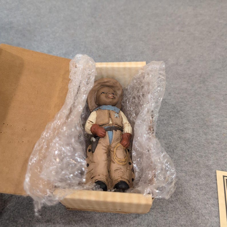 Figurine All God's Children Eli Cowboy Martha Holcombe Édition 1403 46 1985 image 7