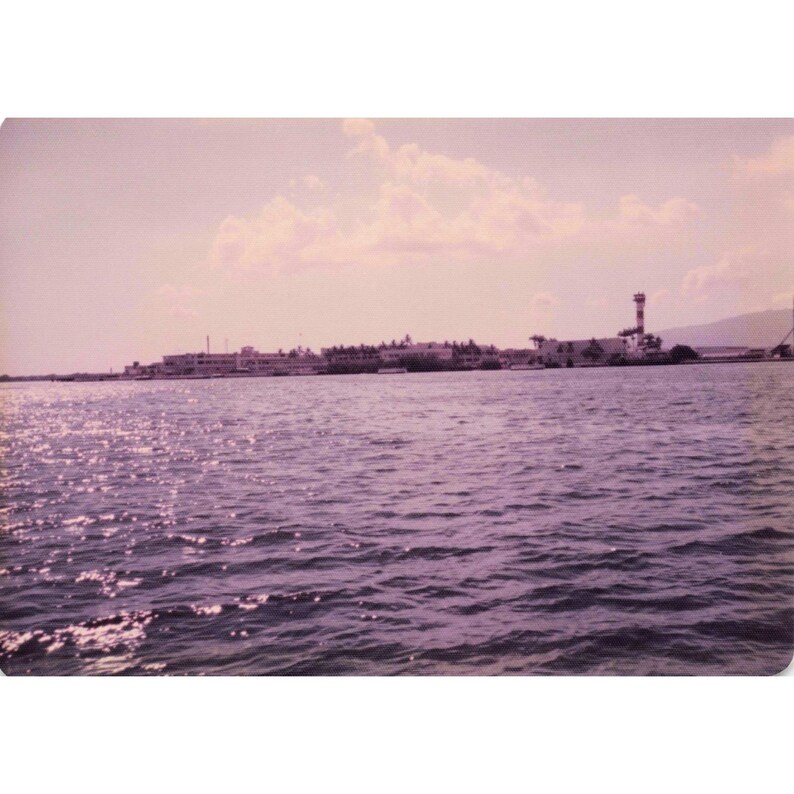 Vintage 1970s Pearl Harbor Hawaii Navy Ships Tour Boat Photo Lot of 8 image 6