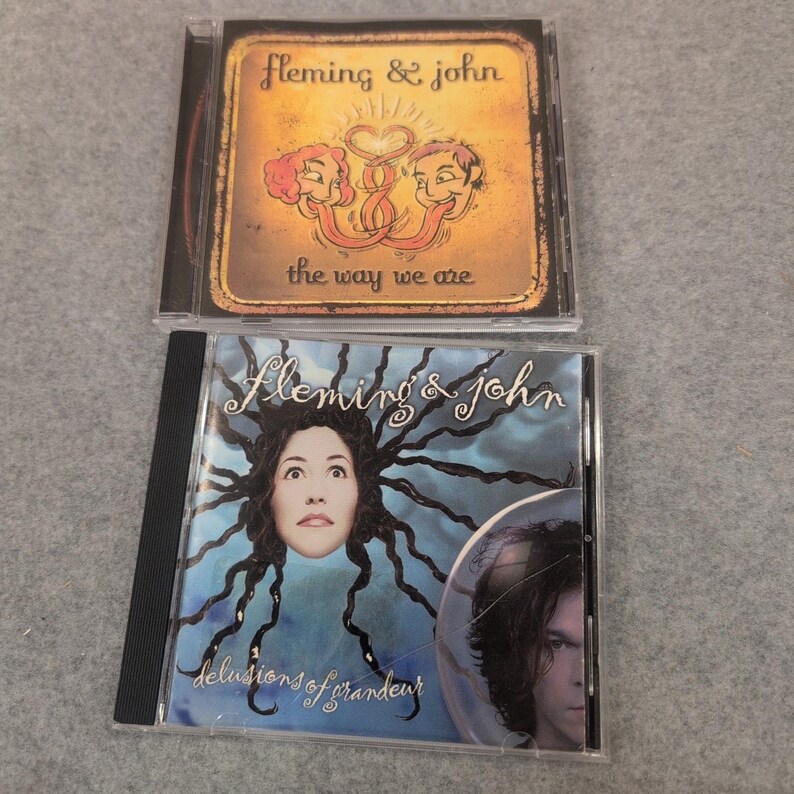Fleming & John - Lote com 2 CDs: Delusions of Grandeur, The Way We Are - Rock Alternativo imagem 1