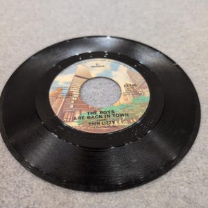 Thin Lizzy The Boys Are Back In Town Jailbreak 7" Vinyl 45 RPM Mercury 73786 '76 bild 4
