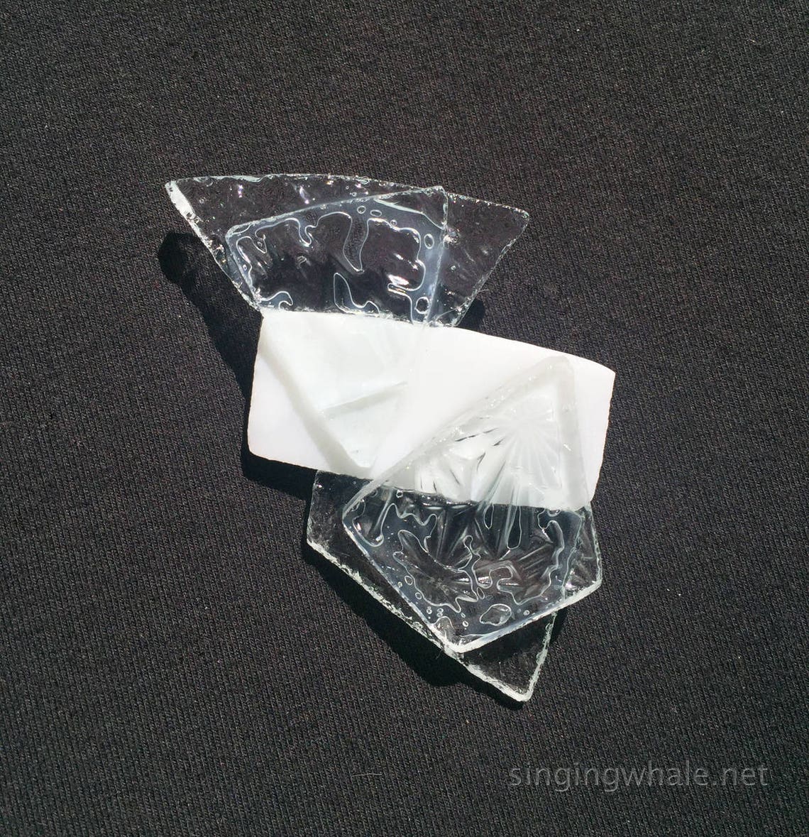 Shattered Glass Ceiling Pin - Etsy
