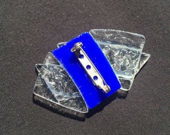 Shattered Glass Ceiling Pin