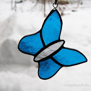 Stained Glass butterfly ornaments - MADE TO ORDER