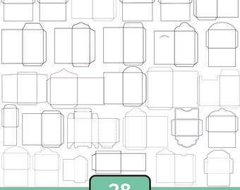 Envelope Template Bundle|Envelope SVG Templates|Money envelope blank template|Card Making|Card Envelope Templates|PNG|Instant Download