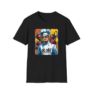 Chef-Inspired Unisex T-Shirt, Funny Cook Gift, Foodie Apparel, Chef Lover Shirt, Culinary Enthusiast Outfit